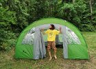 ogromny namiot u Leśnika